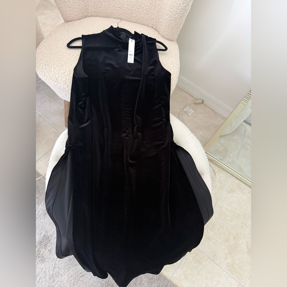 Chico's Dresses & Skirts - Black Velvet Sleeveless dress from Chico’s, size 3 by Chico’s, equal to XL( 16)